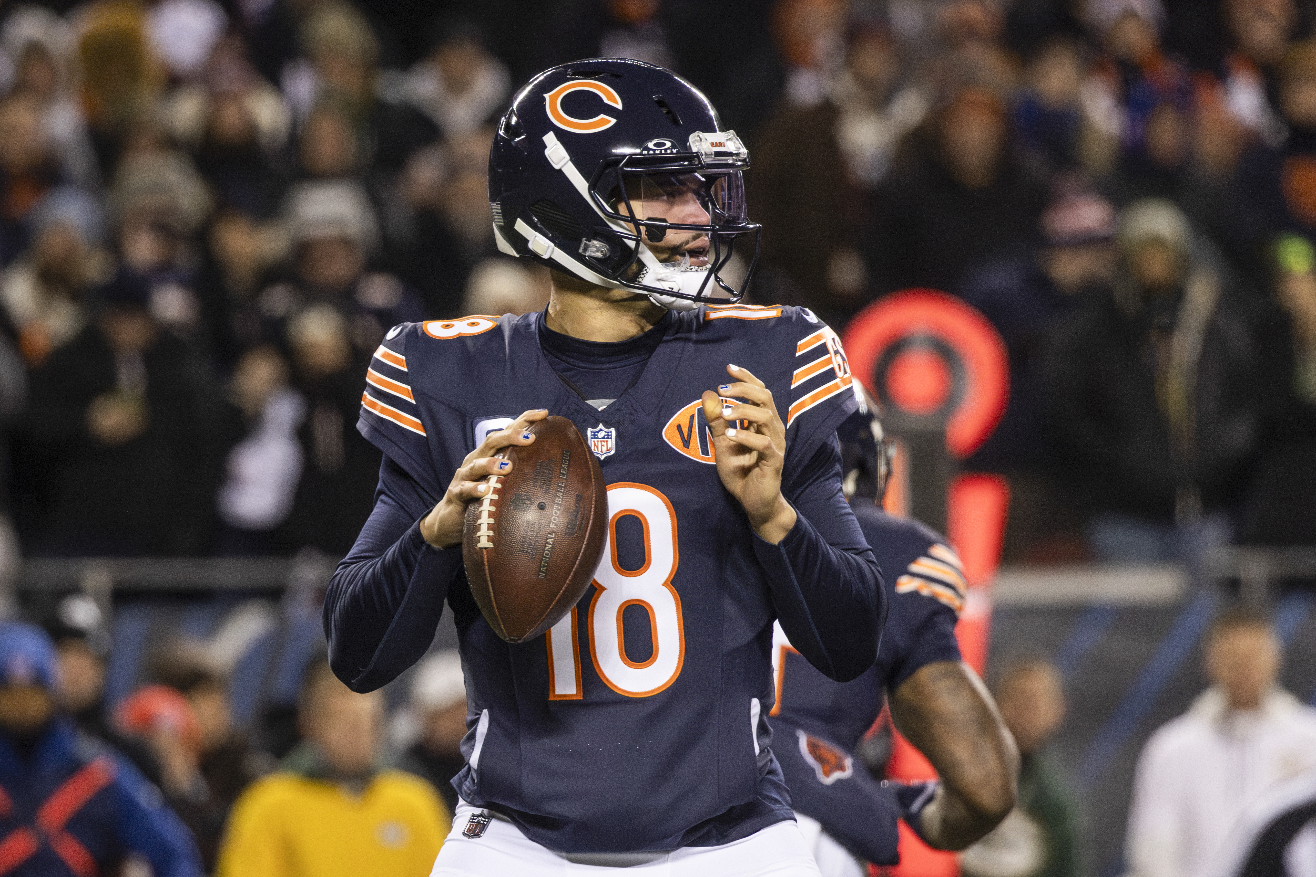 Bears QB Caleb Williams vows to shut everybody up by improving completion percentage in 2026
