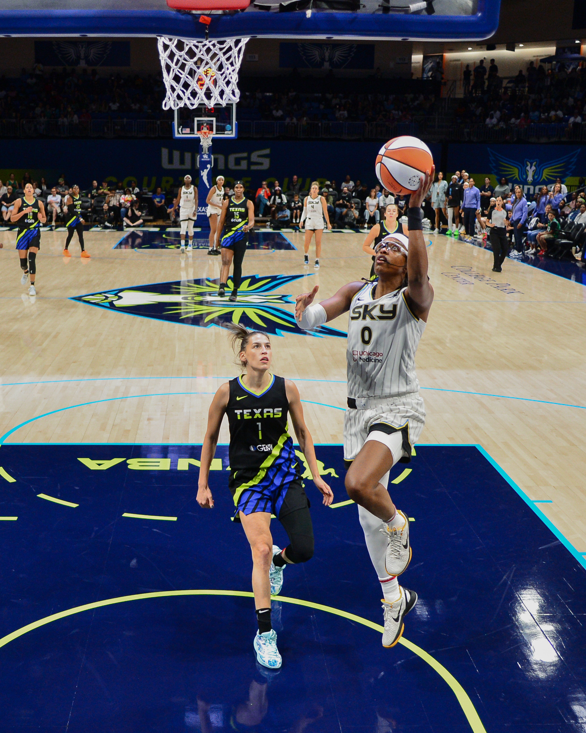 Sky close out two-game road trip with 83-74 win over Wings, first under new coach Teresa Weatherspoon - Vimarsana News