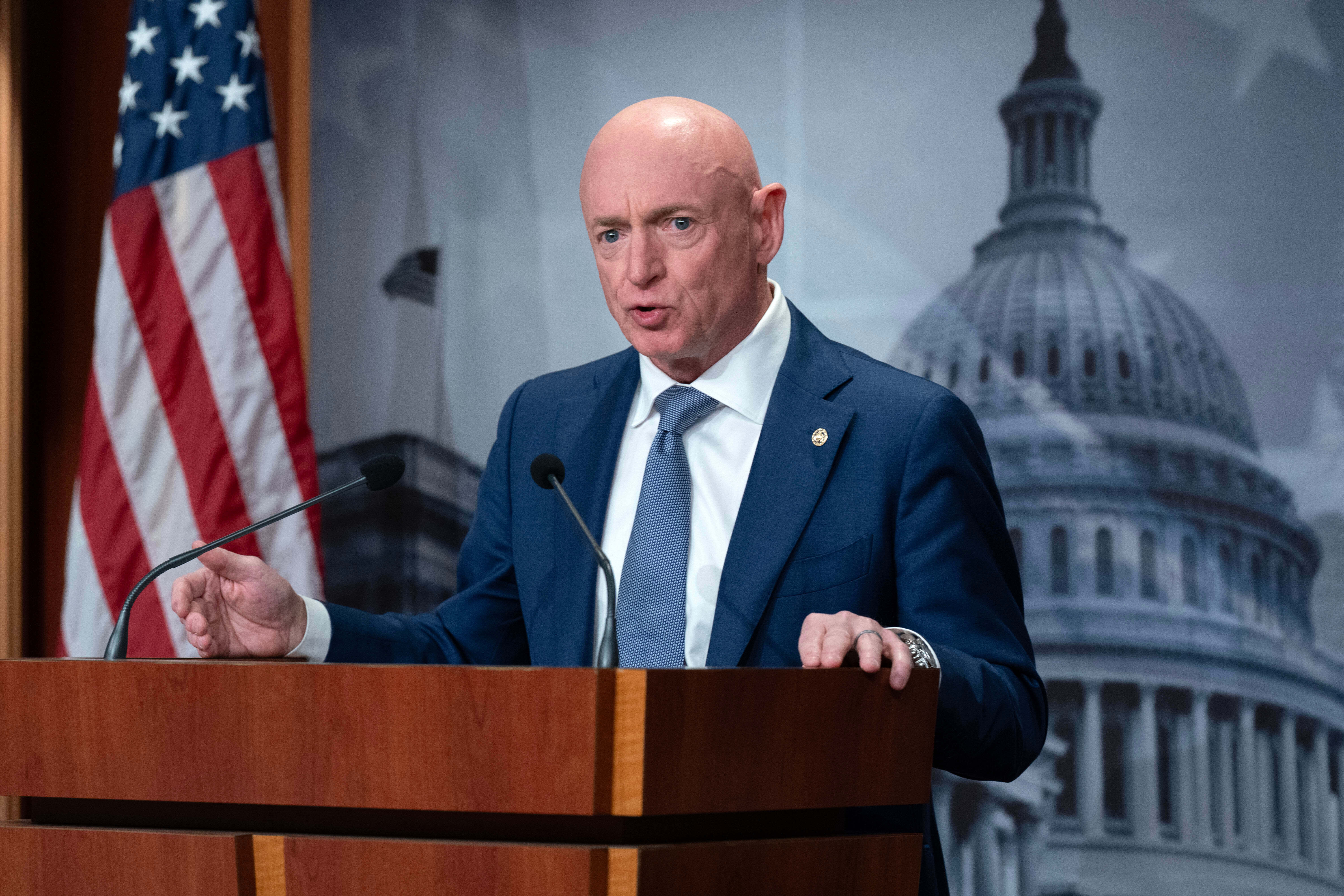 Leave it to Trump, Hegseth to raise presidential profile of Democratic Arizona Sen. Mark Kelly