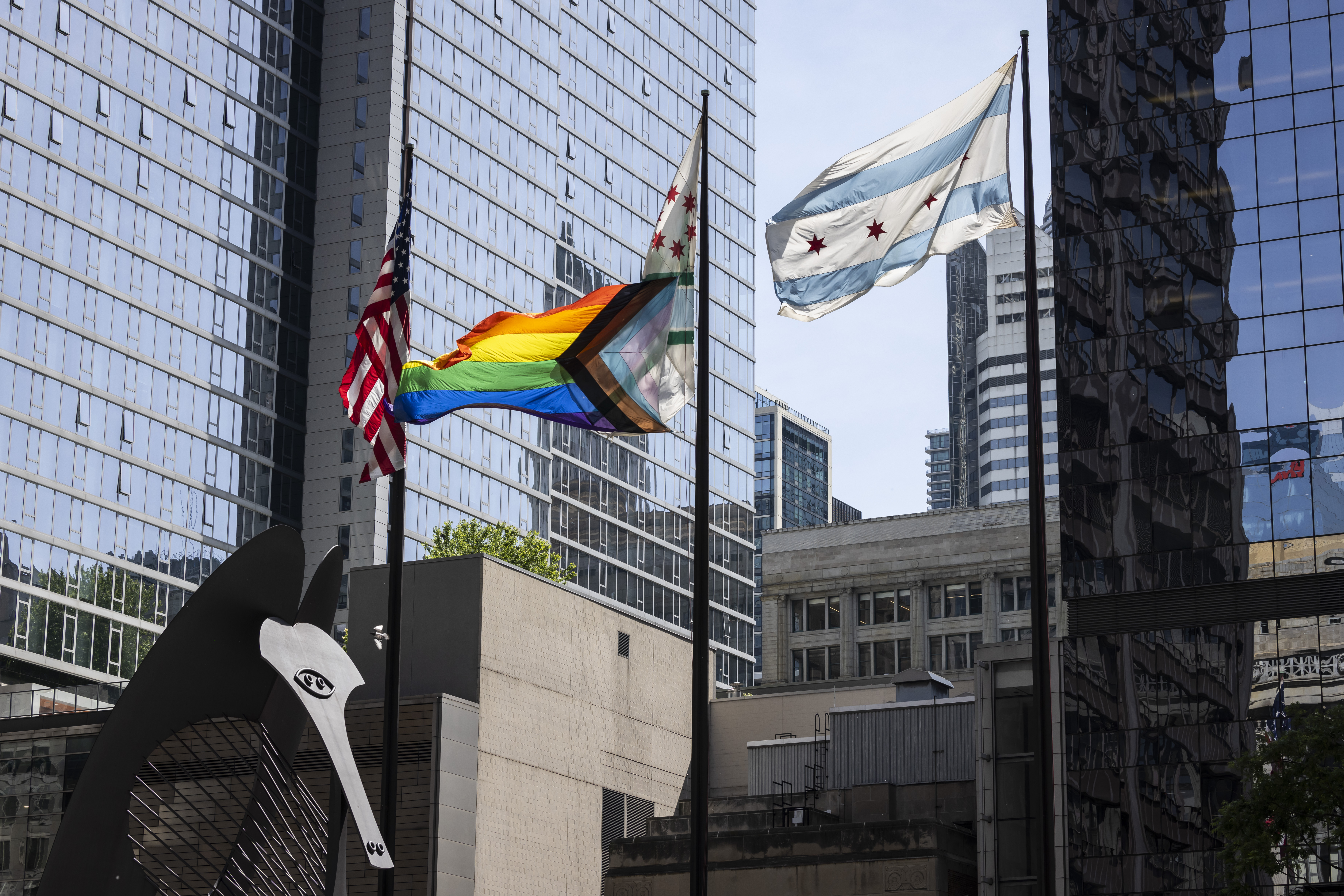 Pride flag raised in Daley Plaza - WBEZ Chicago - Vimarsana News