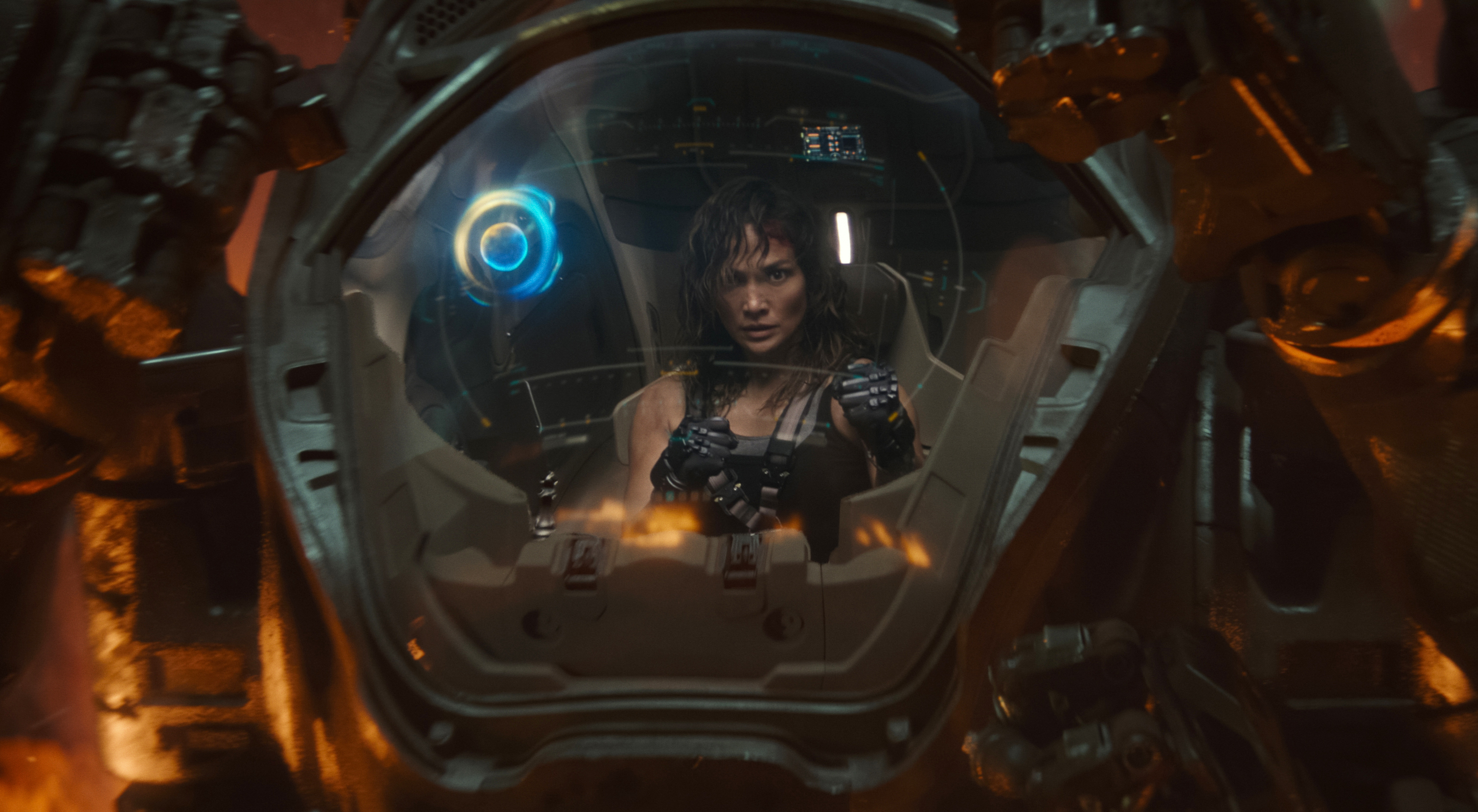 'Atlas' review: In Netflix's overwrought sci-fi thriller, Jennifer Lopez takes on the evil AI bots - Vimarsana News