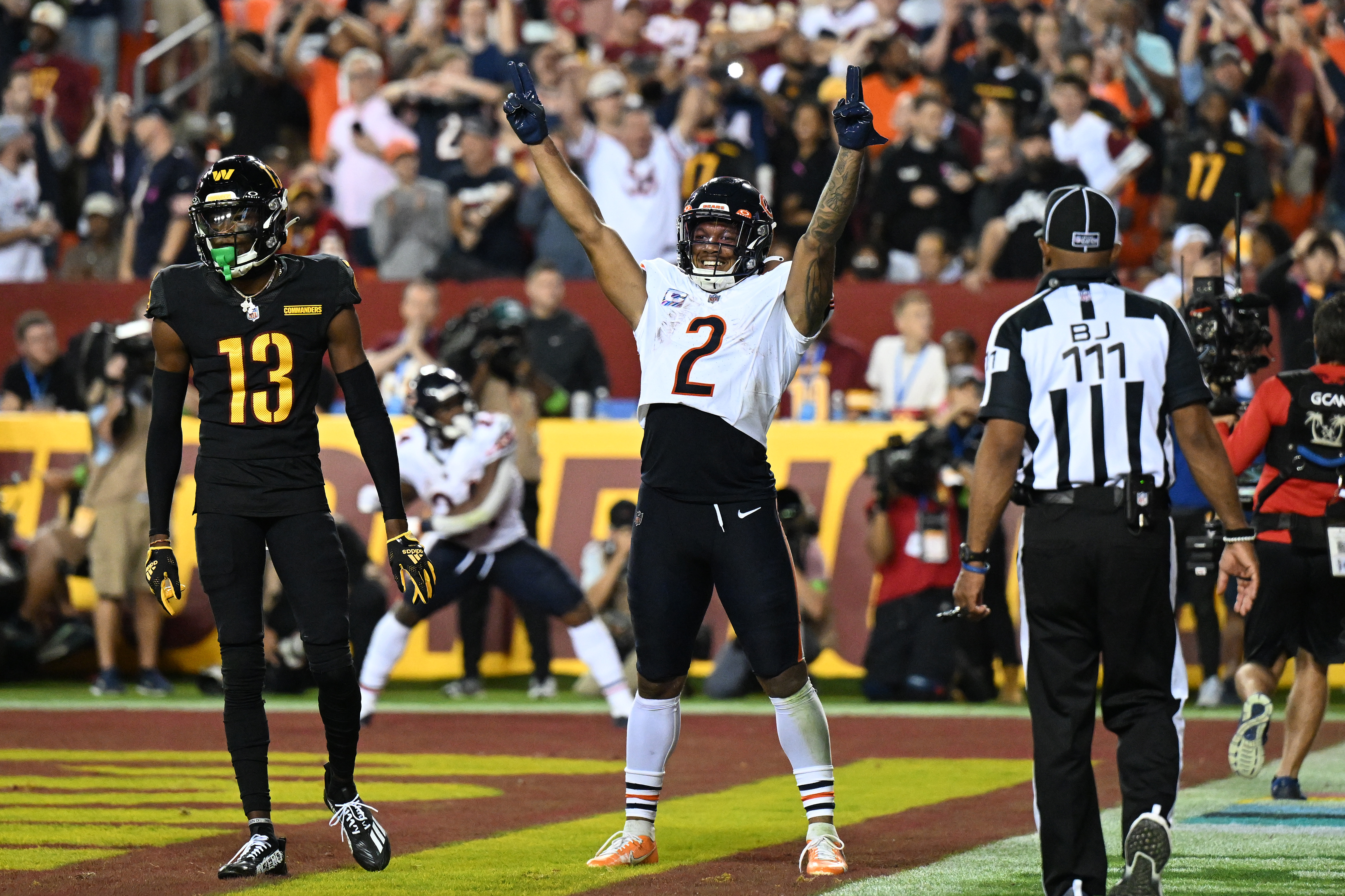 DJ Moore gets down to 'business' with Caleb Williams - Vimarsana News