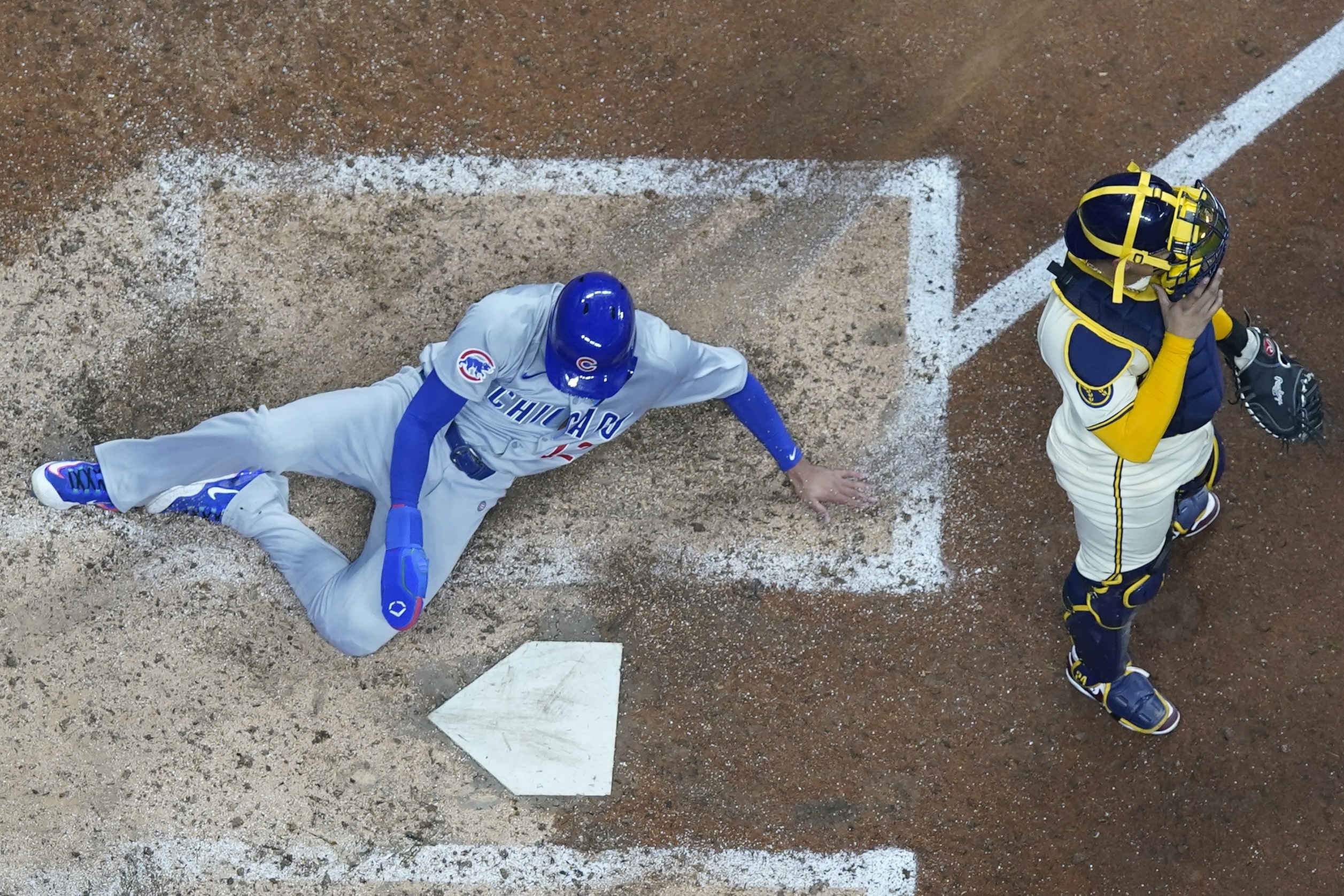 Cubs offense breaks out in 10th inning, Ben Brown tosses seven hitless innings, to beat Brewers 6-3 - Vimarsana News